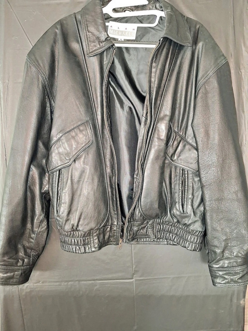 Michaels Women'Small Leather Moto Jacket Size Small